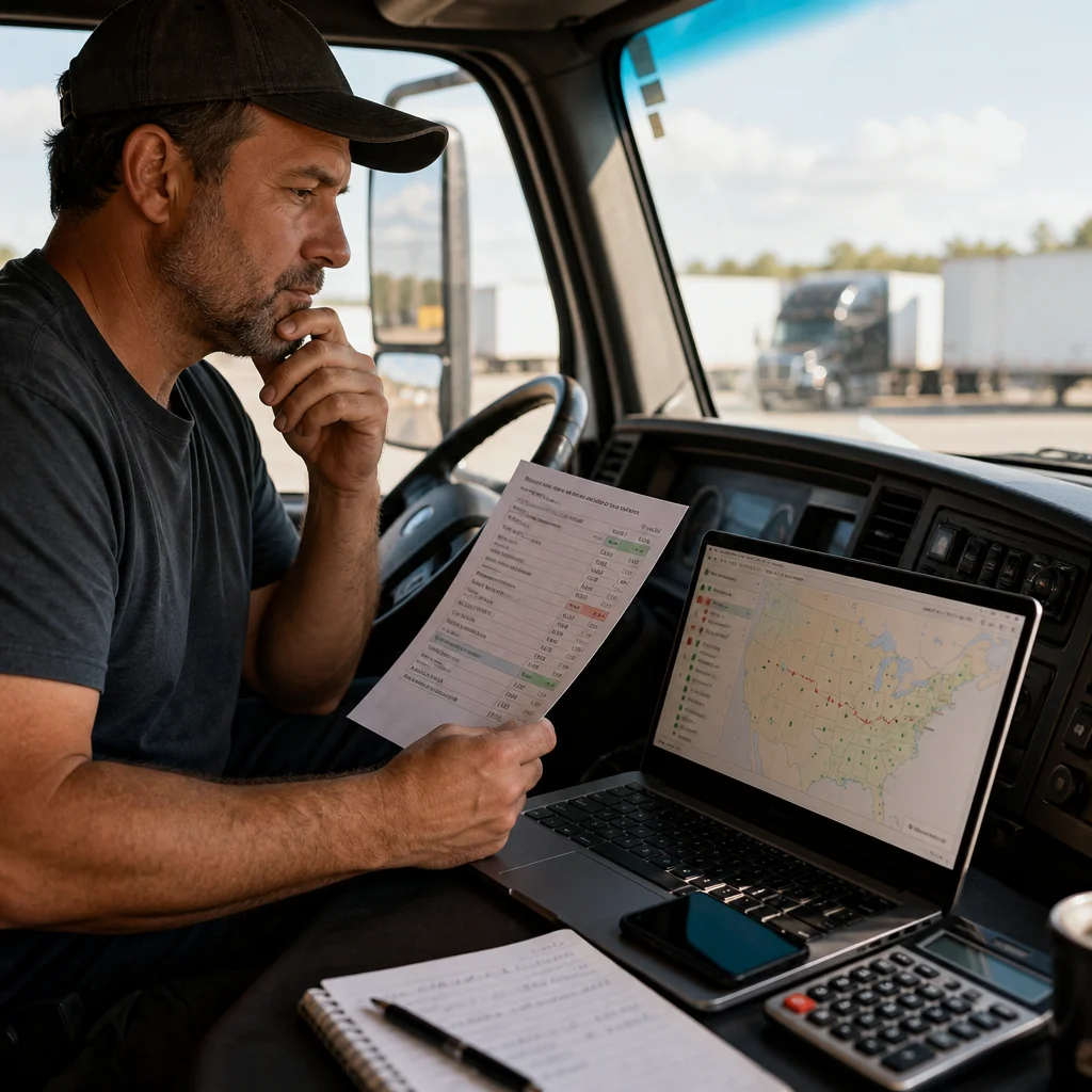 KRYSTAL vs. DAT: How to Calculate True Load Profitability for Owner-Operators